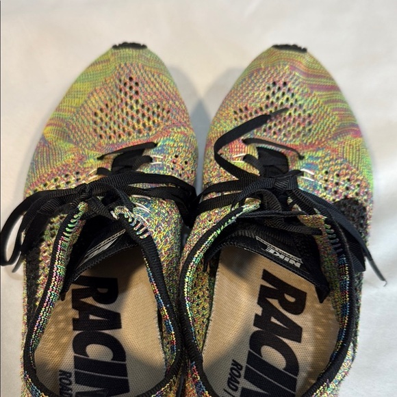 Nike 2012 Flyknit Racer Multicolor 1.0 sz 8, Preowned,  Black Tongue VERY RARE - Picture 6 of 11